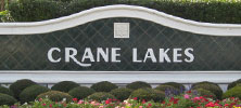 Crane Lakes Sign